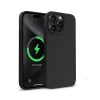 Чохол Crong Color Cover Magnetic для iPhone 15 Pro Black (CRGCOLRMIP1561PBLK)