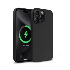 Чохол Crong Color Cover Magnetic для iPhone 15 Pro Max Black (CRGCOLRMIP1567PBLK)