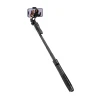 Штатив Crong SelfieGo Ultra Aluminium Bluetooth Black (CRGSGU1BLK)