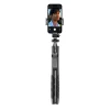 Штатив Crong SelfieGo Ultra Aluminium Bluetooth Black (CRGSGU1BLK)