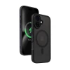 Чохол Crong Hybrid Frost MAG Cover для iPhone 16 Black (CRGHFMIP1661BLK)