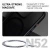 Чохол Crong Hybrid Frost MAG Cover для iPhone 16 Black (CRGHFMIP1661BLK)