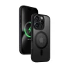 Чохол Crong Hybrid Frost MAG Cover для iPhone 16 Pro Black (CRGHFMIP1663PBLK)