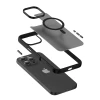 Чохол Crong Hybrid Frost MAG Cover для iPhone 16 Pro Black (CRGHFMIP1663PBLK)