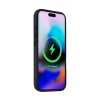 Чохол Crong Hybrid Frost MAG Cover для iPhone 16 Pro Black (CRGHFMIP1663PBLK)