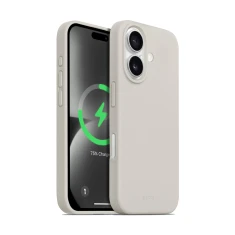 Чехол Crong Color Cover Magnetic для iPhone 16 Beige (CRGCOLRMIP1661STN)