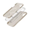 Чохол Crong Color Cover Magnetic для iPhone 16 Beige (CRGCOLRMIP1661STN)