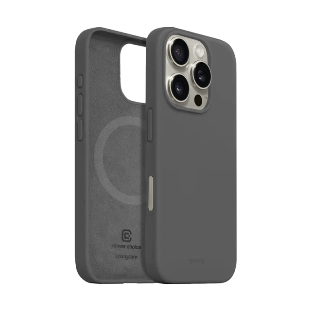 Чохол Crong Color Cover Magnetic для iPhone 16 Pro Max Titanium (CRGCOLRMIP1669PTTN)