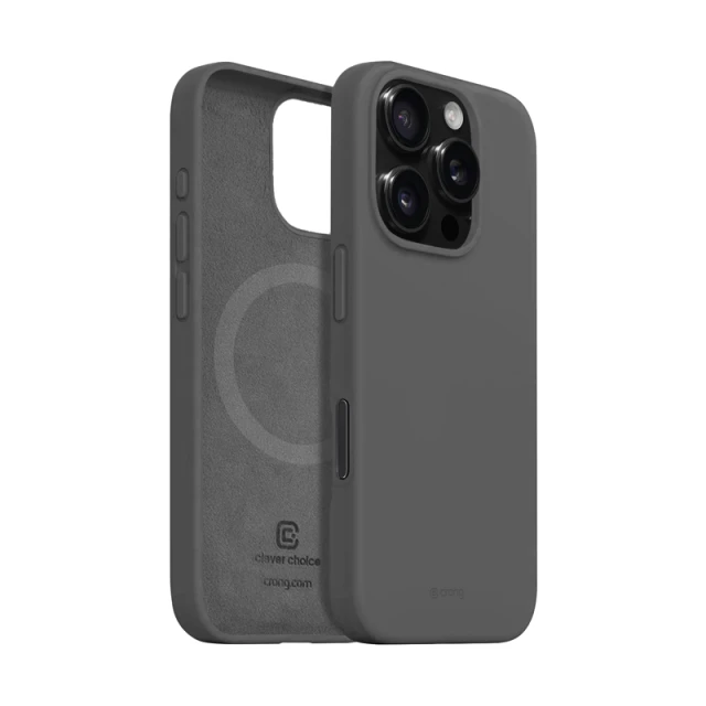 Чохол Crong Color Cover Magnetic для iPhone 16 Pro Max Titanium (CRGCOLRMIP1669PTTN)