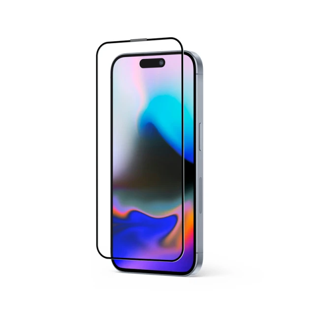 Захисне скло Crong Anti-Bacterial 3D Armour для iPhone 16 Pro Max Clear (CRGAB3DAGIP1669PM)