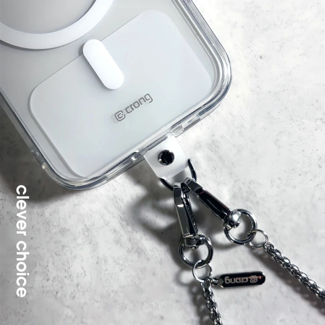 Підвіска Crong Phone Crossbody для телефону Black (CRGCRBD01)