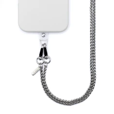 Шнурок для телефона Crong Phone Crossbody Silver Link (CRGCRBD03)
