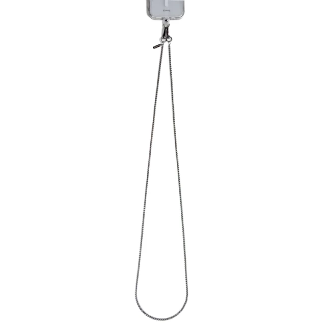 Шнурок для телефону Crong Phone Crossbody Silver Link (CRGCRBD03)