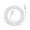 Кабель Crong Armor Link USB-C Lightning 150cm White (CRGAL15USCLWHI)