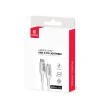 Кабель Crong Armor Link USB-C Lightning 150cm White (CRGAL15USCLWHI)