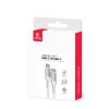 Кабель Crong Armor Link 60W PD 3A USB-C to USB-C 150cm White (CRGAL15USCCWHI)