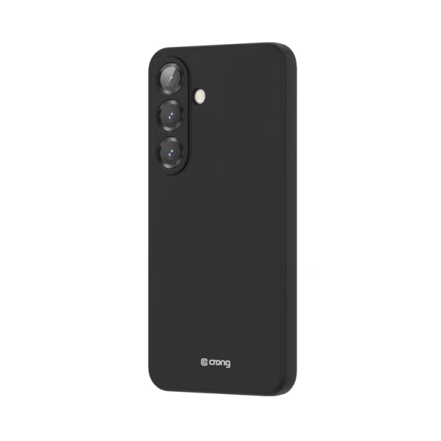 Чохол Crong Color Cover для Samsung Galaxy S25 Plus Black (CRGCOLRSGS25PBLK)