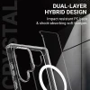 Чохол Crong Crystal Shield Magnetic для Samsung Galaxy S25 Plus Transparent (CRGCSHMSGS25PTRS)