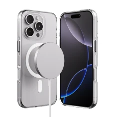 Чехол Crong Clear MAG Pro для iPhone 16 Pro Clear (CRGCLRMPIP1663PWHT)