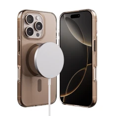 Чохол Crong Clear MAG Pro для iPhone 16 Pro Max Desert (CRGCLRMPIP1669PBRW)