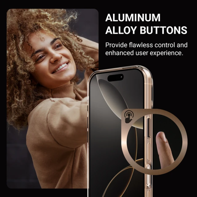 Чехол Crong Clear MAG Pro для iPhone 16 Pro Max Desert (CRGCLRMPIP1669PBRW)