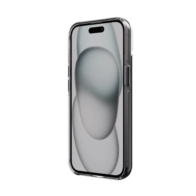 Чохол Crong Clear MAG Pro для iPhone 15 Black (CRGCLRMPIP1561BLK)