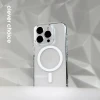 Чехол Crong Clear MAG Pro для iPhone 15 Pro Clear (CRGCLRMPIP1561PWHT)