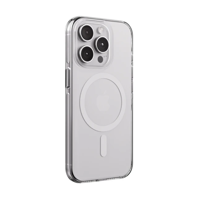 Чехол Crong Clear MAG Pro для iPhone 15 Pro Clear (CRGCLRMPIP1561PWHT)