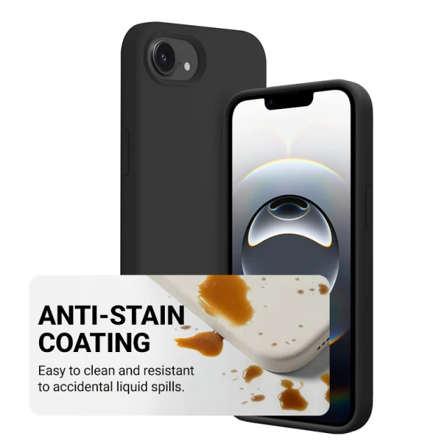 Чохол Crong Color Cover Magnetic для iPhone 17e / 16e Black (CRGCOLRMIPSE4BLK)