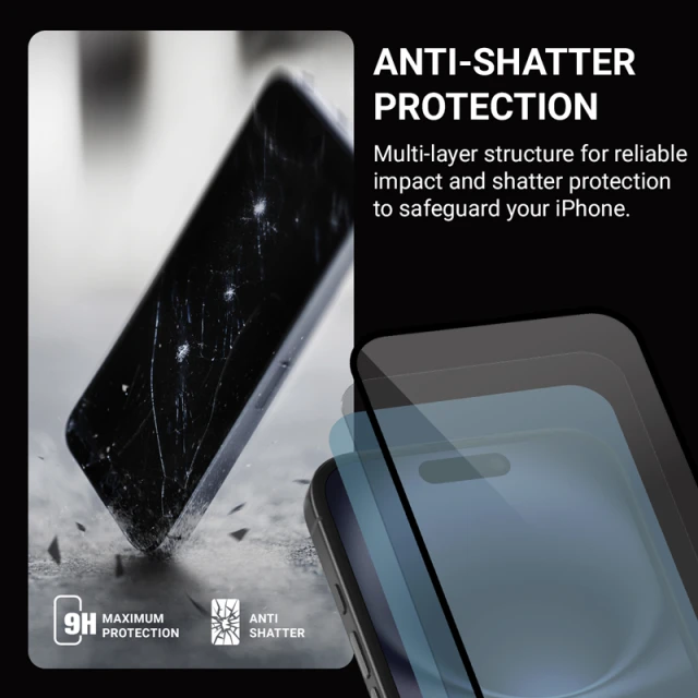 Захисне скло Crong Nano Glass для iPhone 16 Pro (CRGNANOIP63P)