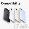 Чохол Crong Clear MAG Cover для iPhone Air Clear with MagSafe (CRGCLRMIP1766ATRS)