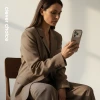 Чохол Crong Color Cover Magnetic для iPhone 17 Pro Beige (CRGCOLRMIP1763PSTN)