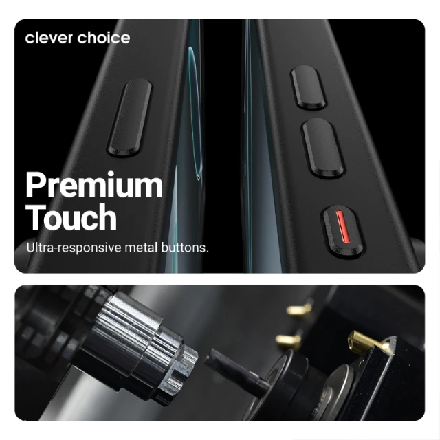 Чохол Crong Hybrid Frost MAG для iPhone 17 Pro Max Black (CRGHFMIP1769PBLK)