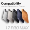 Чохол Crong Hybrid Frost MAG для iPhone 17 Pro Max Black (CRGHFMIP1769PBLK)