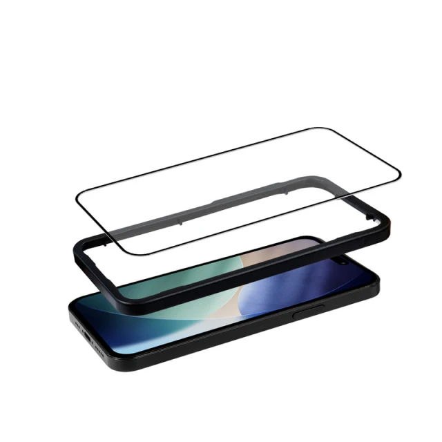 Захисне скло Crong 3D Armour Glass для iPhone 17 Pro (CRG3DAGIP1763P)
