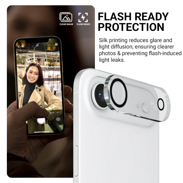 Захисне скло для камери Crong Lens Shield для iPhone 17 (CRGLSIP1763)