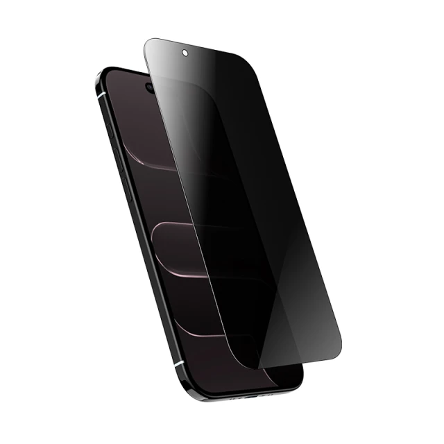 Захисне скло Crong Privacy 3D Armour Glass для iPhone Air Clear (CRGP3DAGIPA)