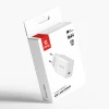 Зарядний пристрій Crong Ultra Compact GaN USB-C 45W PD 3.0 White (CRGGN1C45WHI)