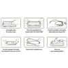 Захисне скло Crong EasyShield для iPhone 17e / 16e / 14 / 13 / 13 Pro Clear (2 pack) (CRGES2PIP16E)