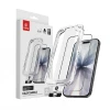 Захисне скло Crong EasyShield для iPhone 17/iPhone 17 Pro/iPhone 16 Pro Clear (2 pack) (CRGES2PIP1763P)