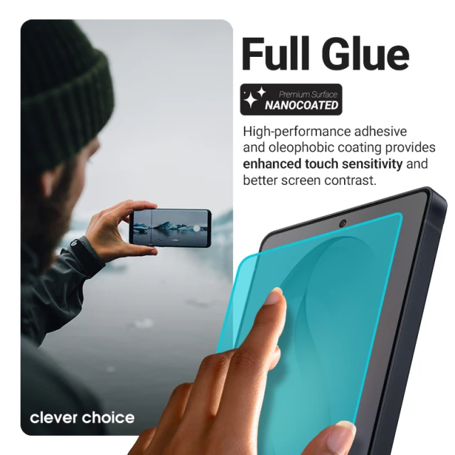 Захисне скло Crong 3D Armour Glass Lite для Google Pixel 9 Pro / 10 Pro (CRG3DAGLGPX10P)