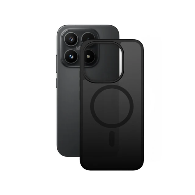 Чохол Crong Hybrid Matte Magnetic для Xiaomi 17 Black (CRGHMMXM17BLK)