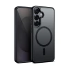 Чохол Crong Hybrid Matte Magnetic для Samsung Galaxy S25 Black (CRGHMMSGS25BLK)