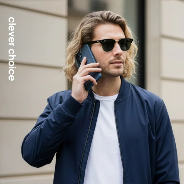 Чохол Crong Hybrid Matte Magnetic для Samsung Galaxy S25 Navy (CRGHMMSGS25NBL)
