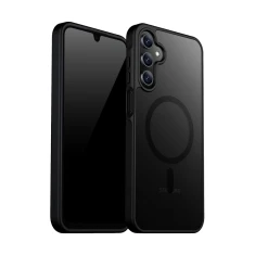 Чохол Crong Hybrid Matte Magnetic для Samsung Galaxy A17 Black (CRGHMMSGA17BLK)