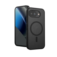 Чохол Crong Hybrid Matte Magnetic для Google Pixel 10a Black with MagSafe (CRGHMMGPX10ABLK)