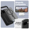 Чохол Crong Hybrid Matte Magnetic для Google Pixel 10a Black with MagSafe (CRGHMMGPX10ABLK)