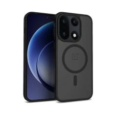 Чохол Crong Hybrid Matte Magnetic для OnePlus 15 Black (CRGHMMOPL15BLK)
