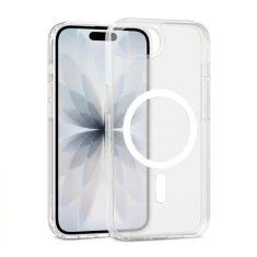 Чохол Crong Hybrid Matte Magnetic для iPhone 17e / 16e White (CRGHMMIP17EWHT)