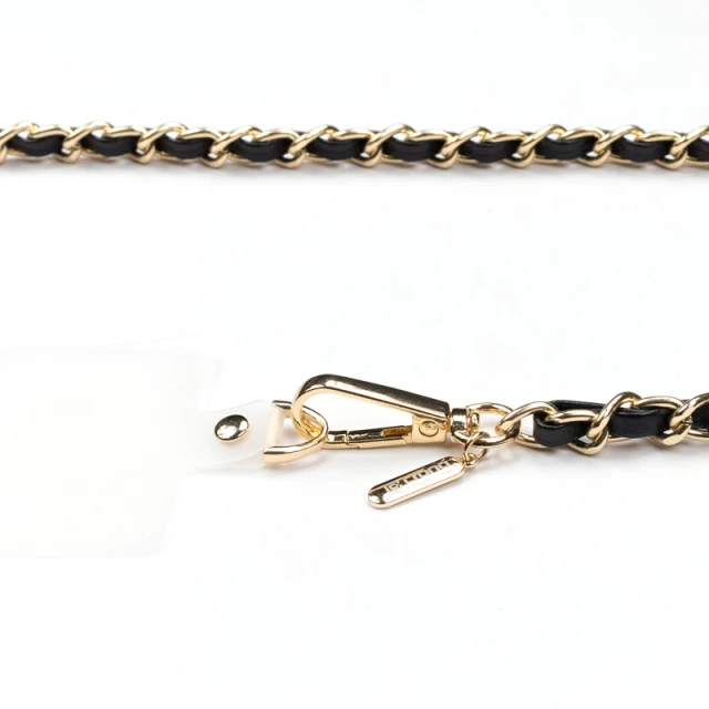 Шнурок-підвіска Crong Phone Crossbody для телефону Black Twist (CRGCRBD04)